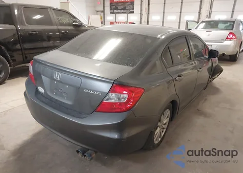 2012 Honda Civic Ex z USA, uszkodzony, nr VIN 19XFB2F80CE077041